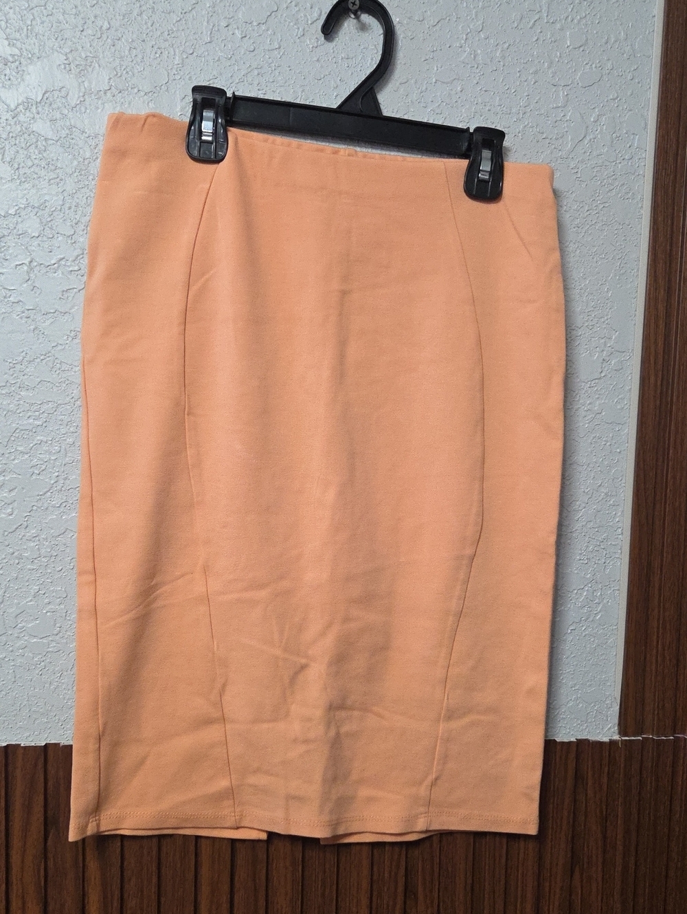 Lac Bleu Stylish Orange Women's Skirt Large Sz.